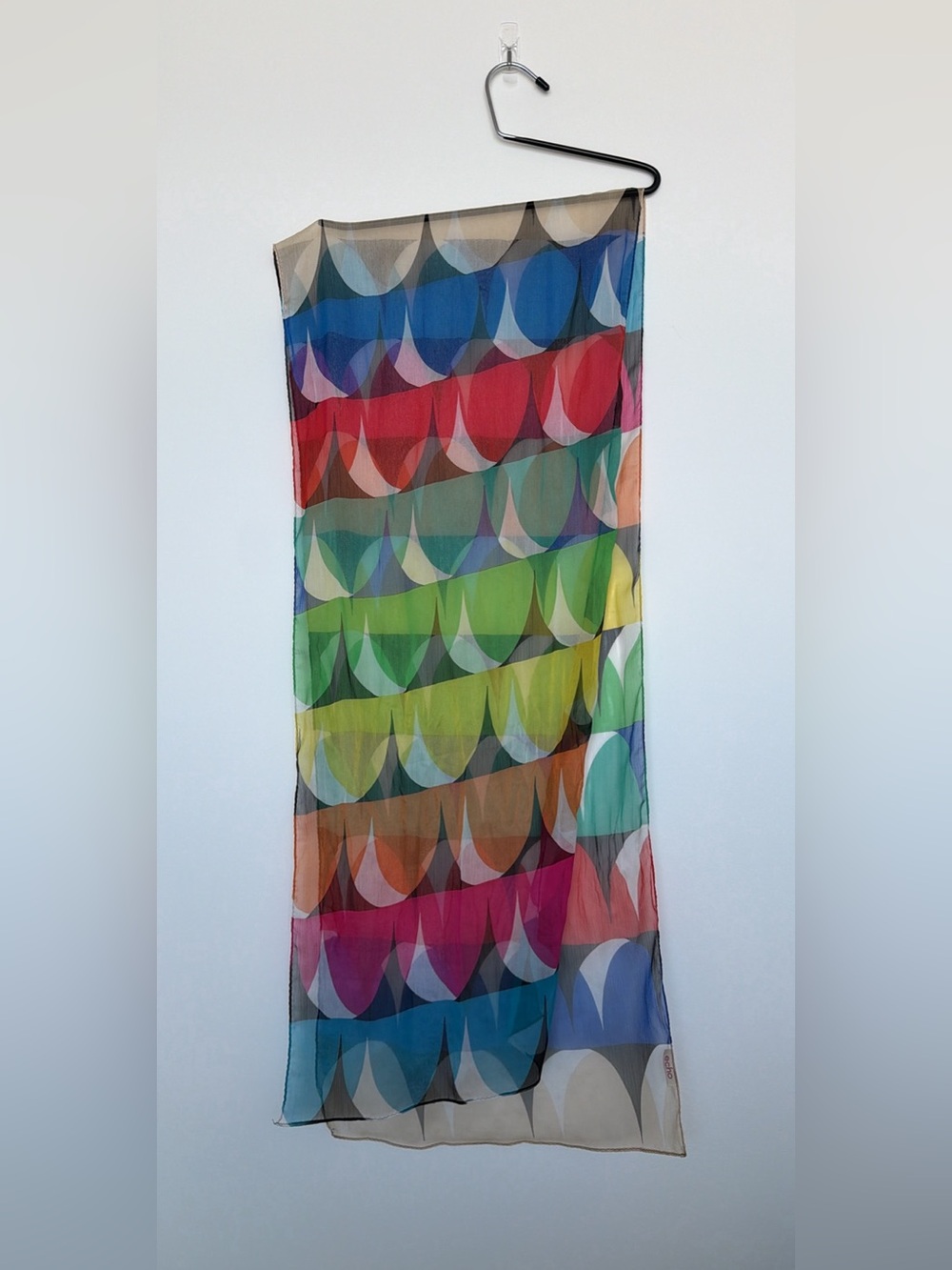 Echo Multicolor Sheer Scarf